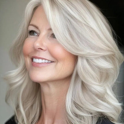 🌷🌷 Final Hours – 58% OFF | Lightweight & Breathable Wavy Hair Topper ✨ Natural Volume, Everyday Confidence
