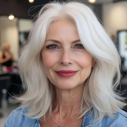 🌷🌷 Final Hours – 58% OFF | Lightweight & Breathable Wavy Hair Topper ✨ Natural Volume, Everyday Confidence