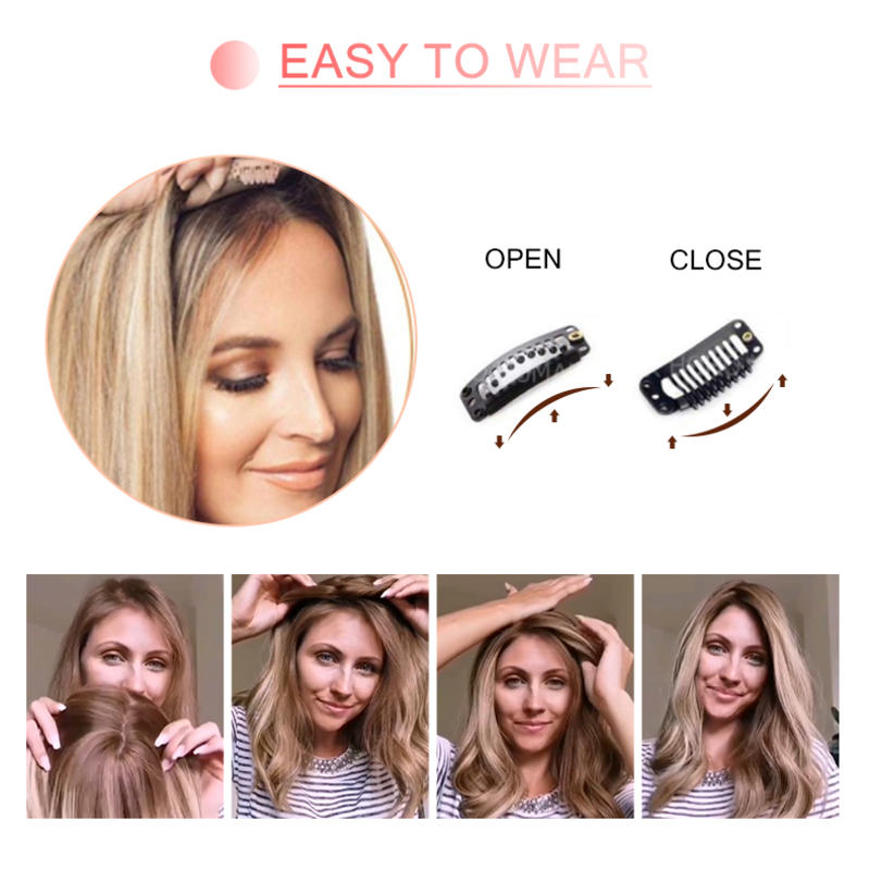 🌷🌷 Final Hours – 58% OFF | Lightweight & Breathable Wavy Hair Topper ✨ Natural Volume, Everyday Confidence