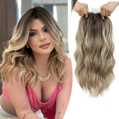 🌷🌷 Final Hours – 58% OFF | Lightweight & Breathable Wavy Hair Topper ✨ Natural Volume, Everyday Confidence
