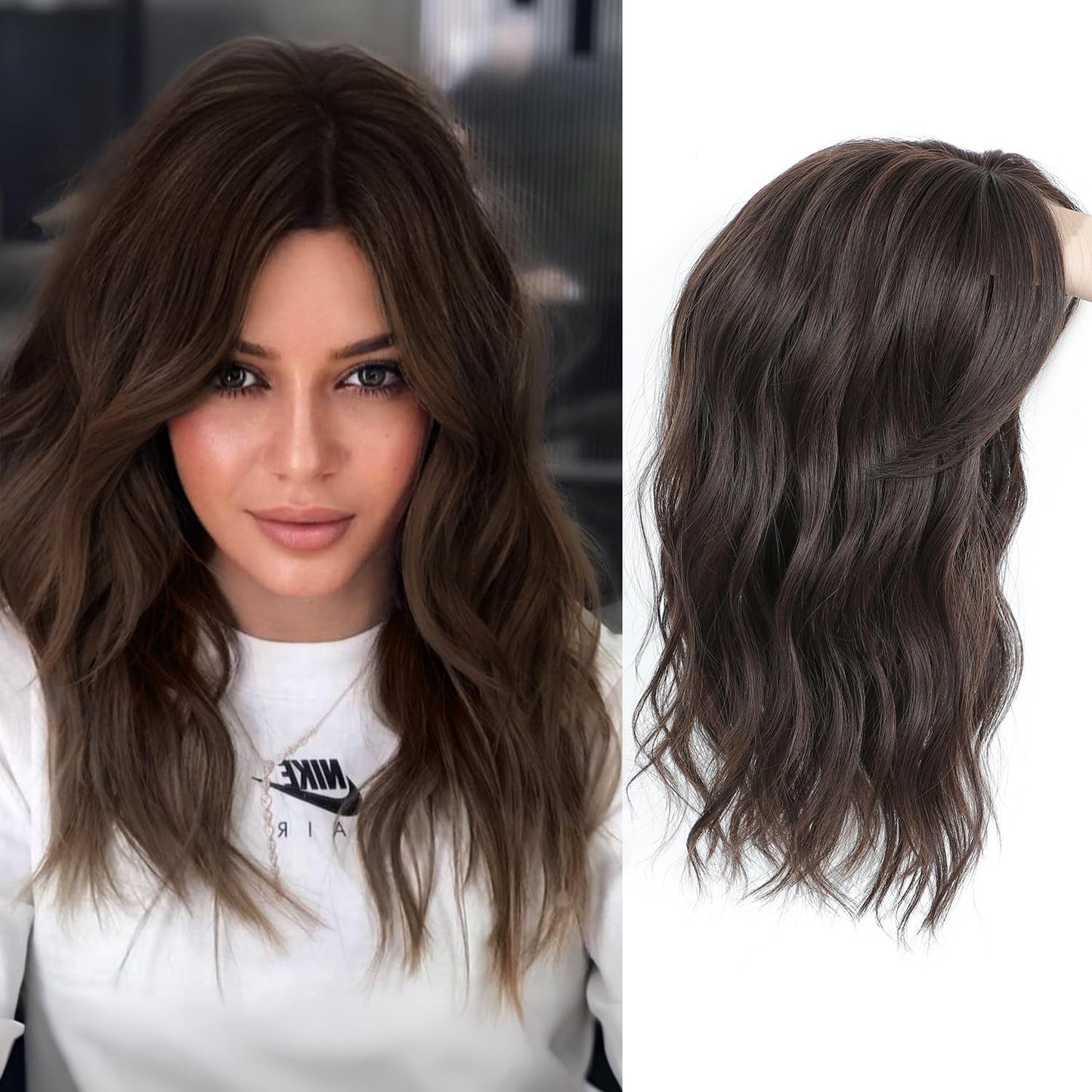 🌷🌷 Final Hours – 58% OFF | Lightweight & Breathable Wavy Hair Topper ✨ Natural Volume, Everyday Confidence