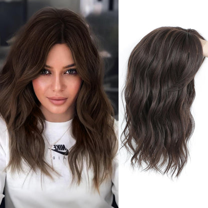 🌷🌷 Final Hours – 58% OFF | Lightweight & Breathable Wavy Hair Topper ✨ Natural Volume, Everyday Confidence
