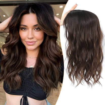 🌷🌷 Final Hours – 58% OFF | Lightweight & Breathable Wavy Hair Topper ✨ Natural Volume, Everyday Confidence