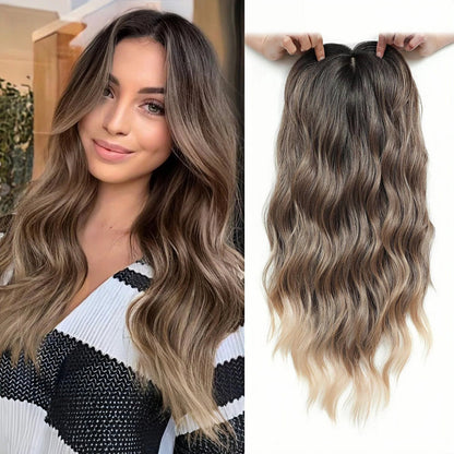 🌷🌷 Final Hours – 58% OFF | Lightweight & Breathable Wavy Hair Topper ✨ Natural Volume, Everyday Confidence