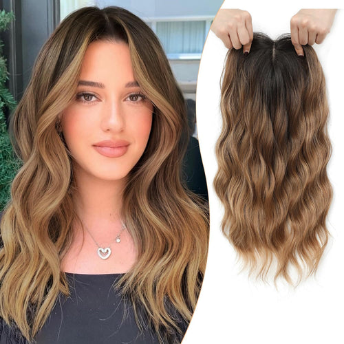 🌷🌷 Final Hours – 58% OFF | Lightweight & Breathable Wavy Hair Topper ✨ Natural Volume, Everyday Confidence
