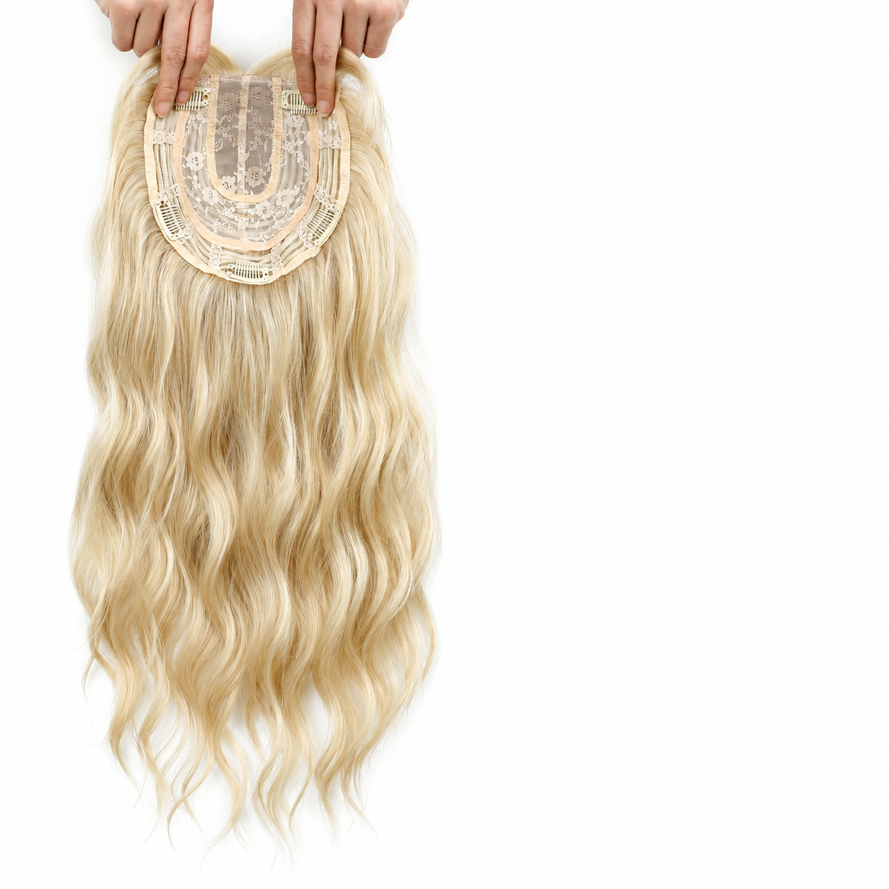 🌷🌷 Final Hours – 58% OFF | Lightweight & Breathable Wavy Hair Topper ✨ Natural Volume, Everyday Confidence