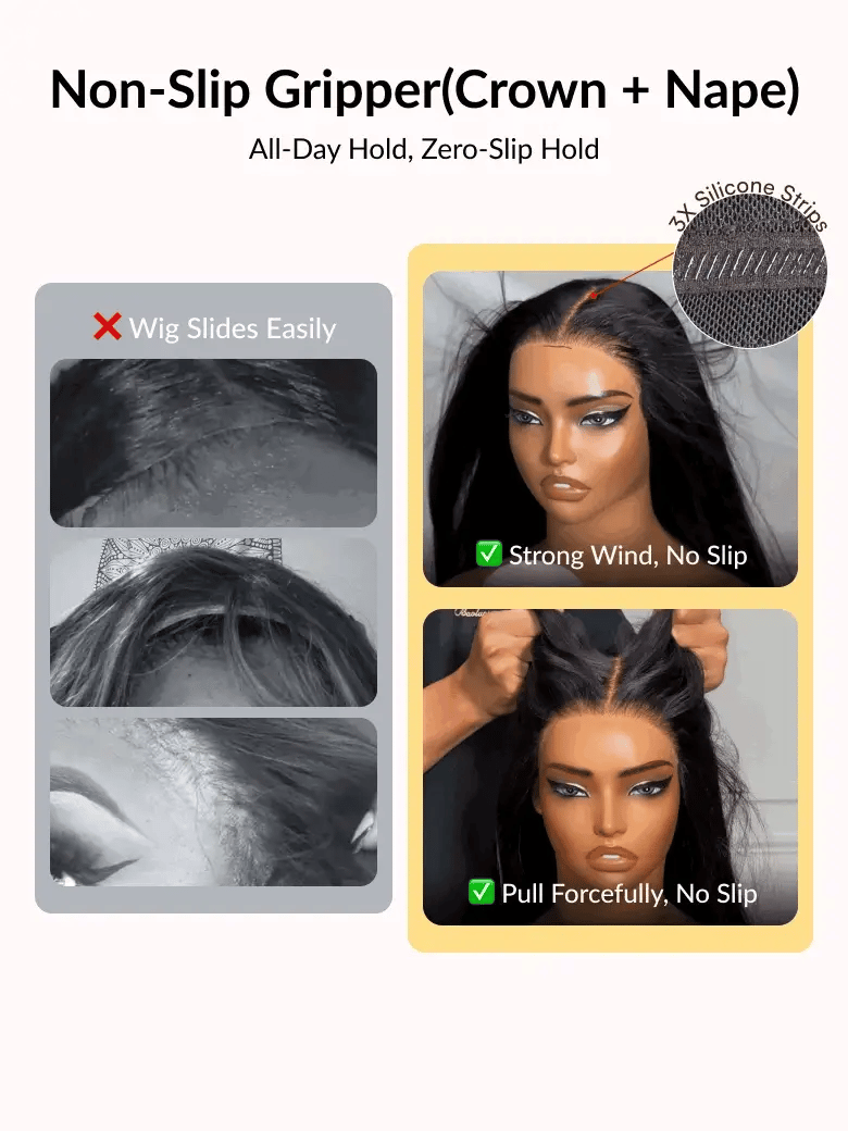 Twist-out Inspired Curl Soft Wet Look Water Wave Lace Frontal Wig With Invisi Drawstring