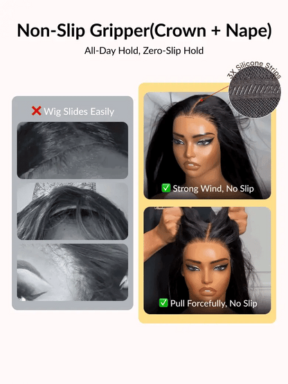 Twist-out Inspired Curl Soft Wet Look Water Wave Lace Frontal Wig With Invisi Drawstring